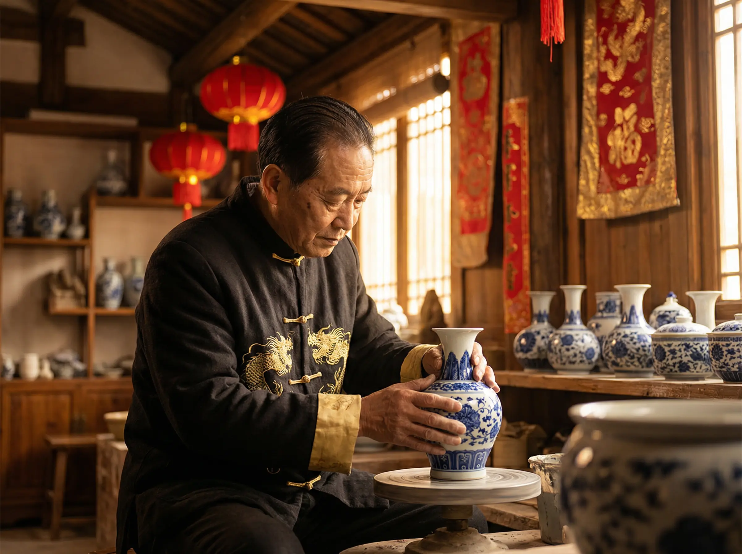 高清一区二区三区播放 瓷器工艺视频封面
